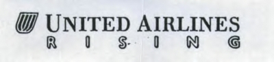 UNITED AIRLINES RISING