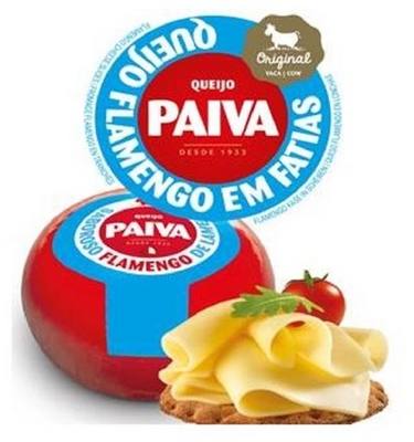 QUEIJO PAIVA QUEIJO FLAMENGO EM FATIAS