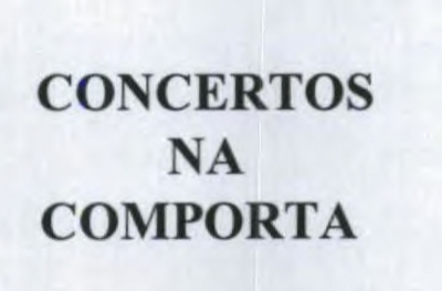 CONCERTOS NA COMPORTA