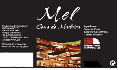 MEL CANA DA MADEIRA - ENM - ENGENHO NOVO DA MADEIRA