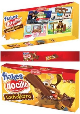 CUÉTARA FLAKES NOCILLA ES UNICA CACHOBARRA