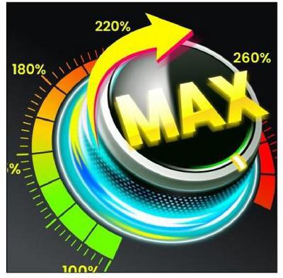MAX 100% 180% 220% 260%