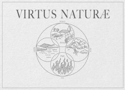 VIRTUS NATURAE NORTE TERRA ESTE AR FOGO SUL ÁGUA OESTE