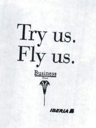 TRY US. FLY US.