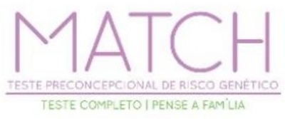 MATCH TESTE PRECONCEPCIONAL DE RISCO GENÉTICO TESTE COMPLETO PENSE A FAMÍLIA