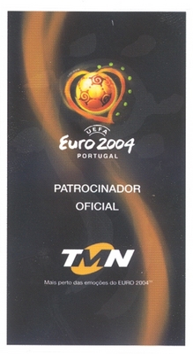 EURO 2004 PATROCINADOR OFICIAL TMN