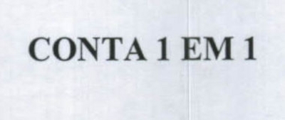 CONTA 1 EM 1