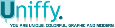 UNIFFY. YOU ARE UNIQUE. COLORFUL. GRAPHIC AND MODERN.