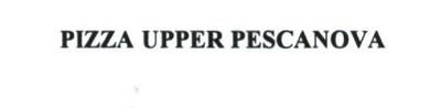 PIZZA UPPER PESCANOVA