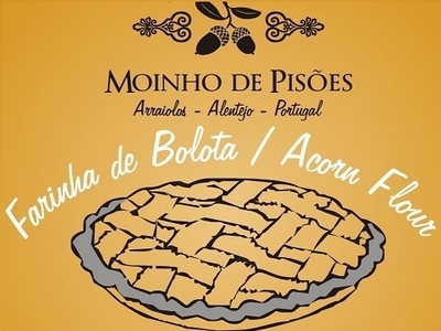 MOINHO DE PISÕES - ARRAIOLOS - ALENTEJO - PORTUGAL FARINHA DE BOLOTA / ACORN FLOUR