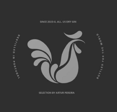 SINCE 2023 G. ALL. US DRY GIN - SELECTION BY ARTUR PEREIRA - BOTTLED FOR THE WORLD
