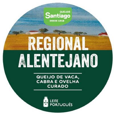 QUEIJOS SANTIAGO DESDE 1918 REGIONAL ALENTEJANO QUEIJO DE VACA CABRA E OVELHA CURADO LEITE PORTUGUÊS