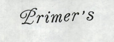 PRIMER'S