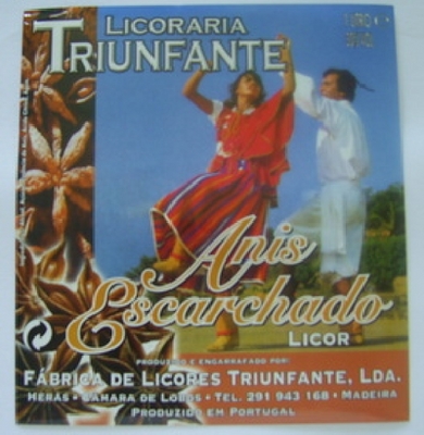 FÁBRICA DE LICORES TRIUNFANTE, ANIS ESCARCHADO