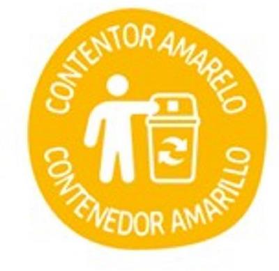 CONTENTOR AMARELO CONTENEDOR AMARILLO