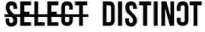 SELECT DISTINCT