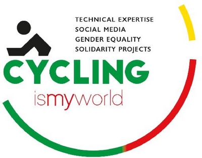 CYCLING IS MY WORLD, TECHNICAL EXPERTISE, SOCIAL MEDIA, GENDER EQUALITY, SOLIDARITY PROJECTS