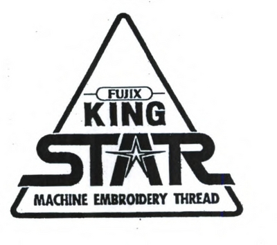 FUJIX KING STAR - MACHINE EMBROIDERY THREAD