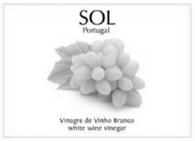 SOL PORTUGAL VINAGRE DE VINHO BRANCO WHITE WINE VINEGAR