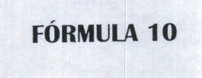FÓRMULA 10