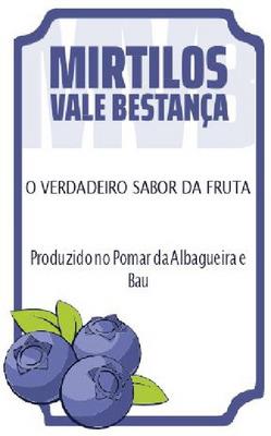 MVB MIRTILOS VALE BESTANÇA O VERDADEIRO SABOR DA FRUTA PRODUZIDO NO POMAR DA ALBAGUEIRA E BAU