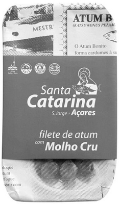 SANTA CATARINA FILETE DE ATUM COM MOLHO CRU