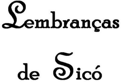 LEMBRANÇAS DE SICÓ