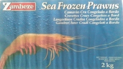 ZAMBEZE SEA FROZEN PRAWNS