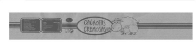 CANHOTAS CREMOSAS