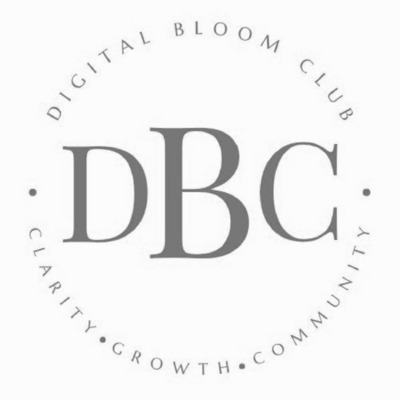 DBC DIGITAL BLOOM CLUB CLARITY, GROWTH, COMMUNITY