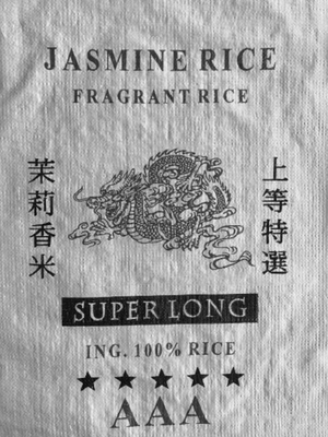 JASMINE RICE  FRAGRANT RICE  SUPER LONG  ING. 100% RICE AAA