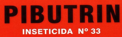 PIBUTRIN INSECTICIDA N.º 33