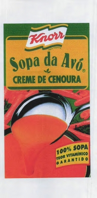SOPA DA AVÓ CREME DE CENOURA