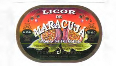 LICOR DE MARACUJÁ SÃO MIGUEL