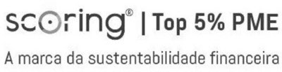 SCORING TOP 5% PME A MARCA DA SUSTENTABILIDADE FINANCEIRA