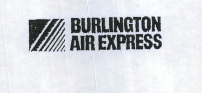 BURLINGTON AIR EXPRESS