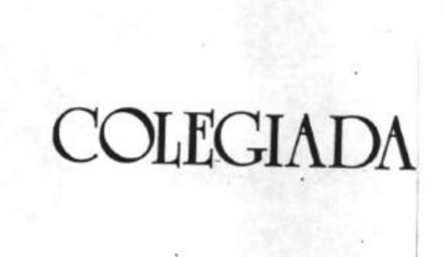 COLEGIADA