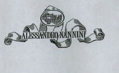 ALESSANDRO NANNINI