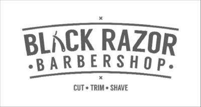 BLACK RAZOR BARBERSHOP CUT TRIM SHAVE