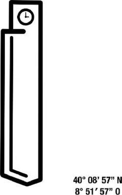 40 08 57 N 8 51 57 O