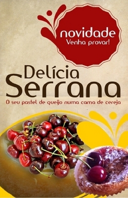 DELÍCIA SERRANA - O SEU PASTEL DE QUEIJO NUMA CAMA DE CEREJA.