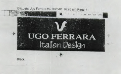 U UGO FERRARA - ITALIAN DESIGN