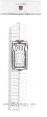 AKDOV VODKA