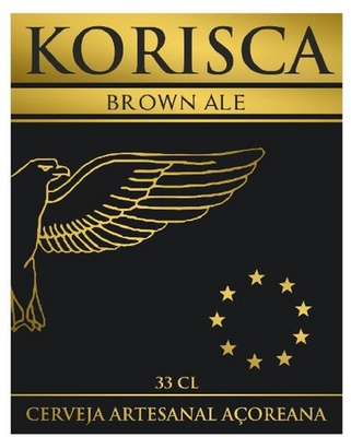 KORISCA, BROWN ALE, 33 CL, CERVEJA ARTESANAL AÇOREANA