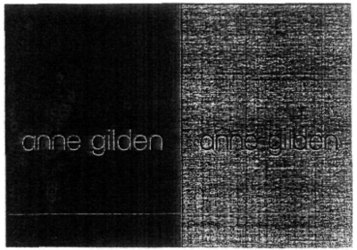 ANNE GILDEN